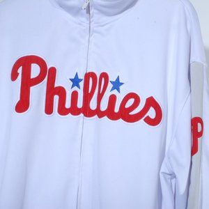 Philadelphia Phillies Vintage Zip up Jacket by Stitches
